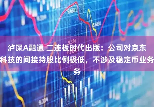 泸深A融通 二连板时代出版：公司对京东科技的间接持股比例极低，不涉及稳定币业务
